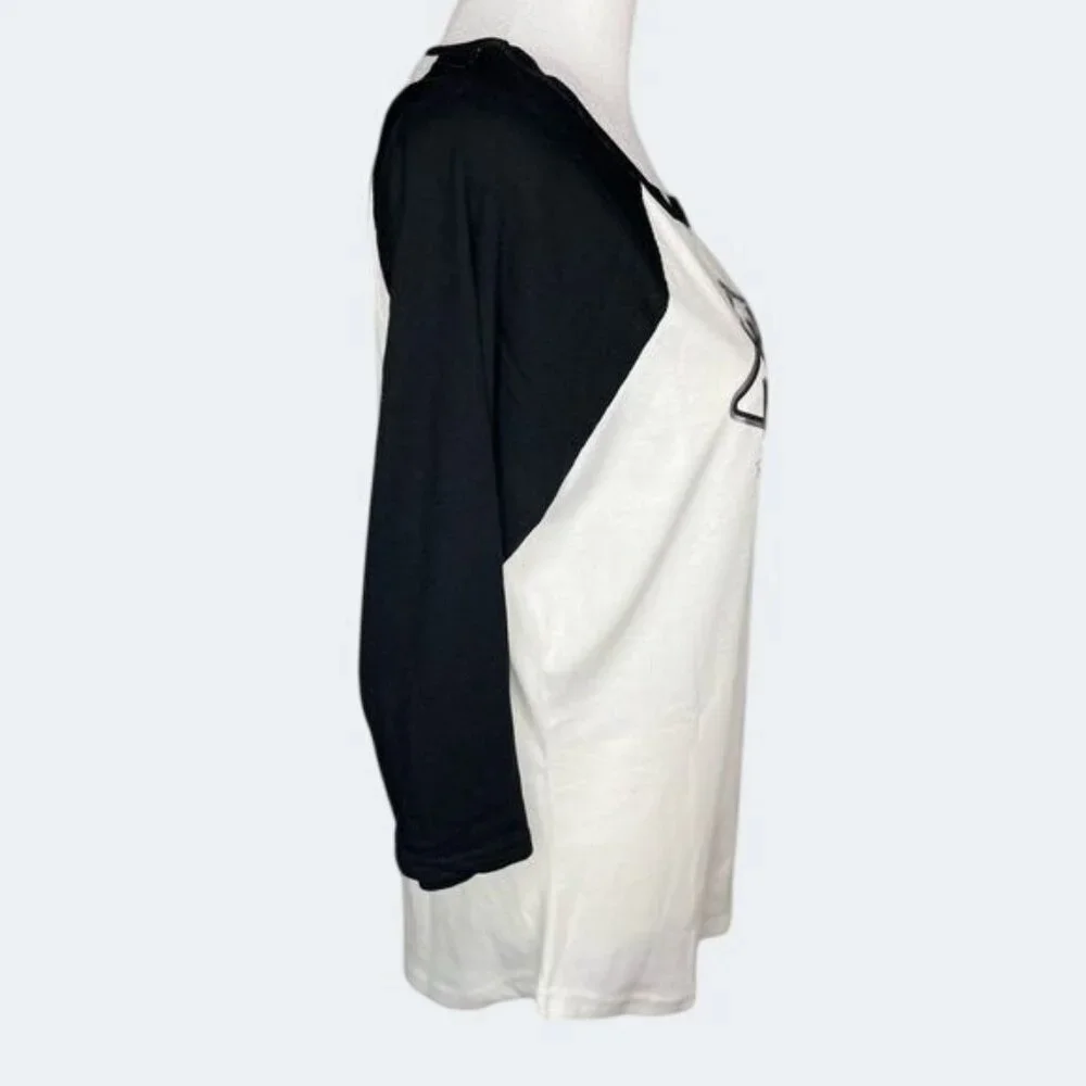 Harley-Davidson Womens 120th Anniversary Raglan Baseball Tee With 3/4 Sleeves L - Picture 11 of 15